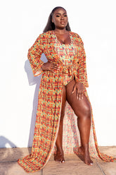 ASANTEWA COVER-UP - KUMASI PRINT (COVER-UP ONLY)