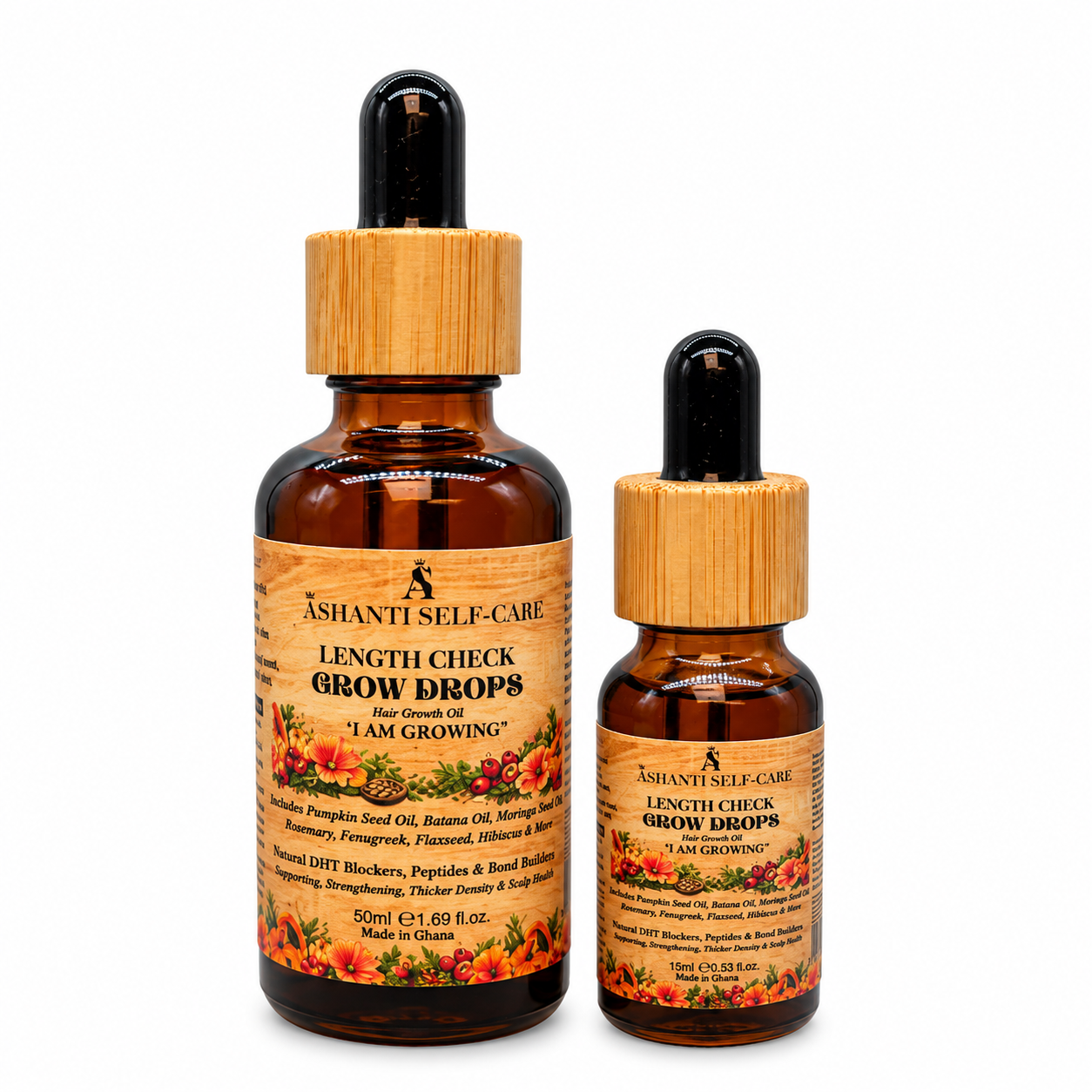 Grow Drops Hair Growth Oil (Length Check Collection)