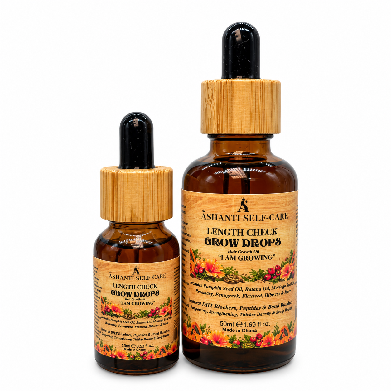 Grow Drops Hair Growth Oil (Length Check Collection)