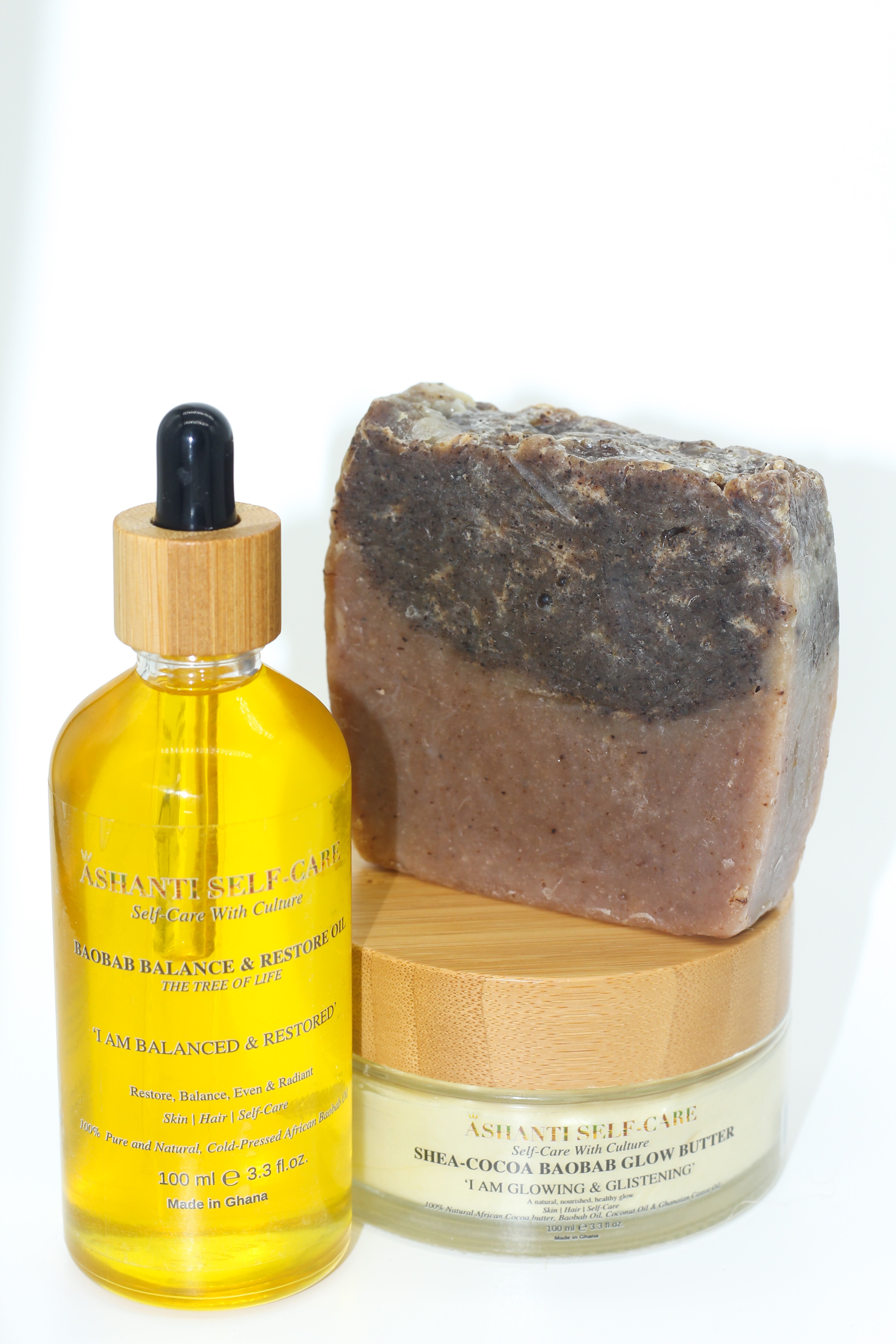 Shea-Baobab Balance & Restore Set (Trio)