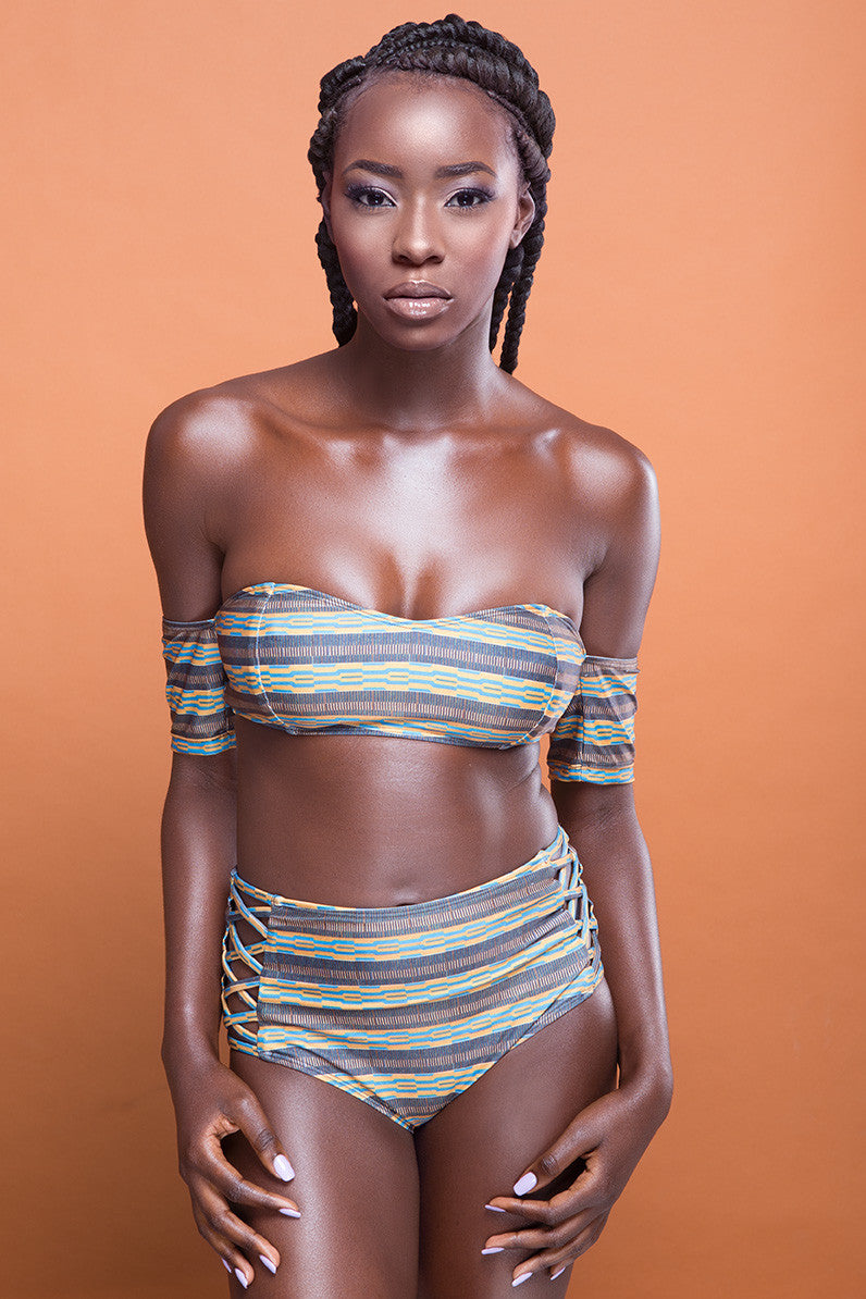 AKUA (TOP ONLY) JAMES TOWN PRINT