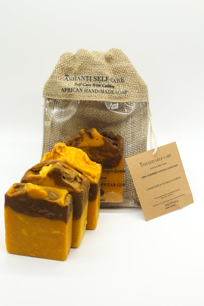 SheaTurmeric Natural Glow Soap Ashanti Swimwear